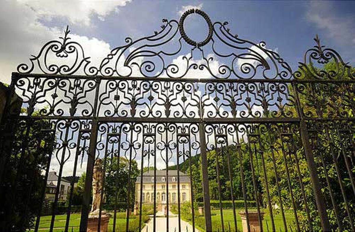 Puerta de la Orangerie de Echternach.