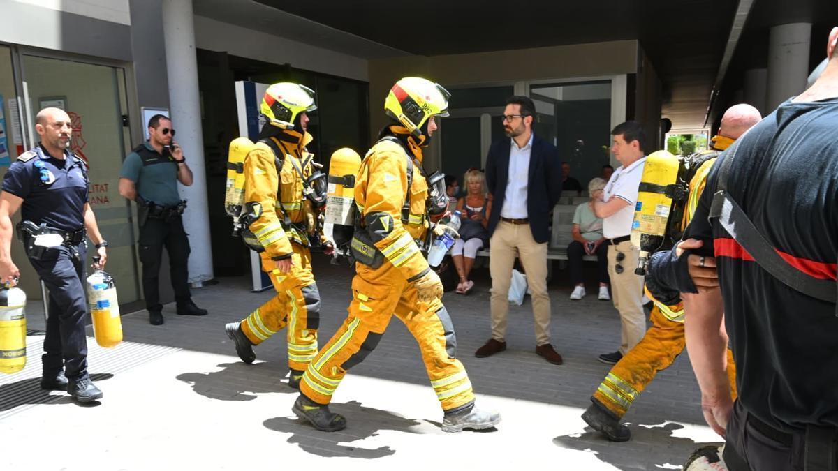 El cigarrillo de un paciente, el origen del incendio del Hospital de Torrevieja