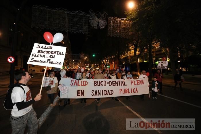 Manifestación de iDental en Gran Vía