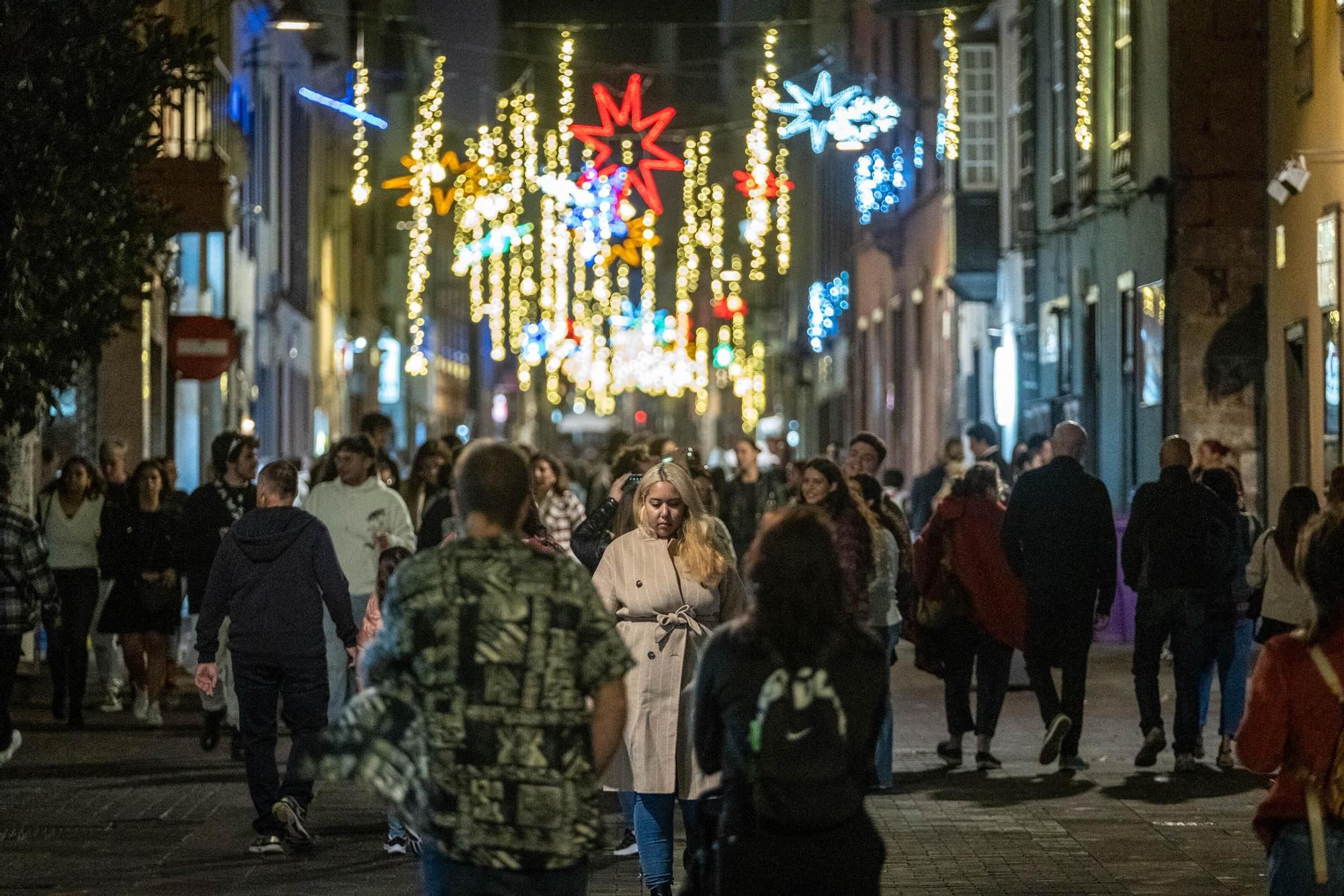 El encendido de las luces de Navidad de La Laguna, en imágenes