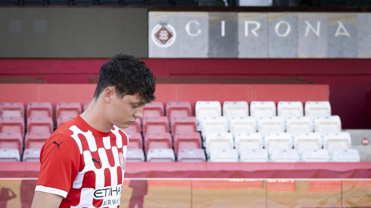 El central checo Ladislav Krejci, nuevo jugador del Girona