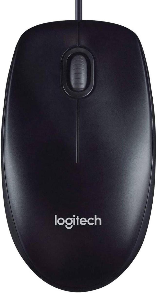 Ratón con cable Logitech