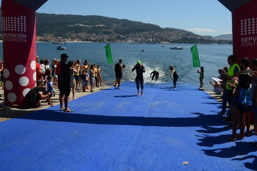 La Travesía a Nado de Moaña reúne a lo mejor del triatlón nacional