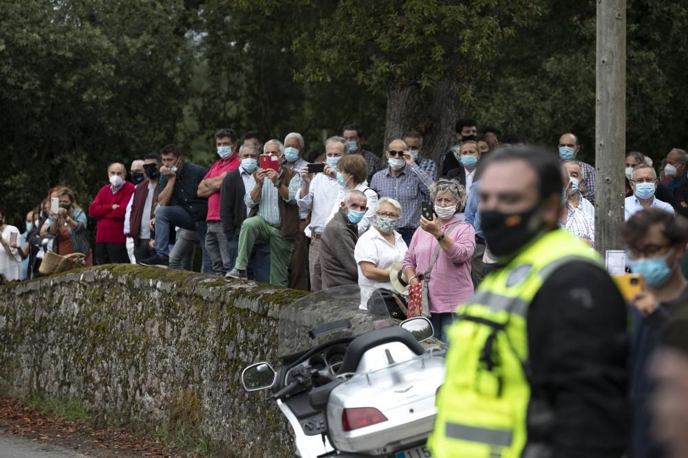 Funeral y despedida motera de Bernard Marcos, el mecánico fallecido en Llanes en un fatal accidente