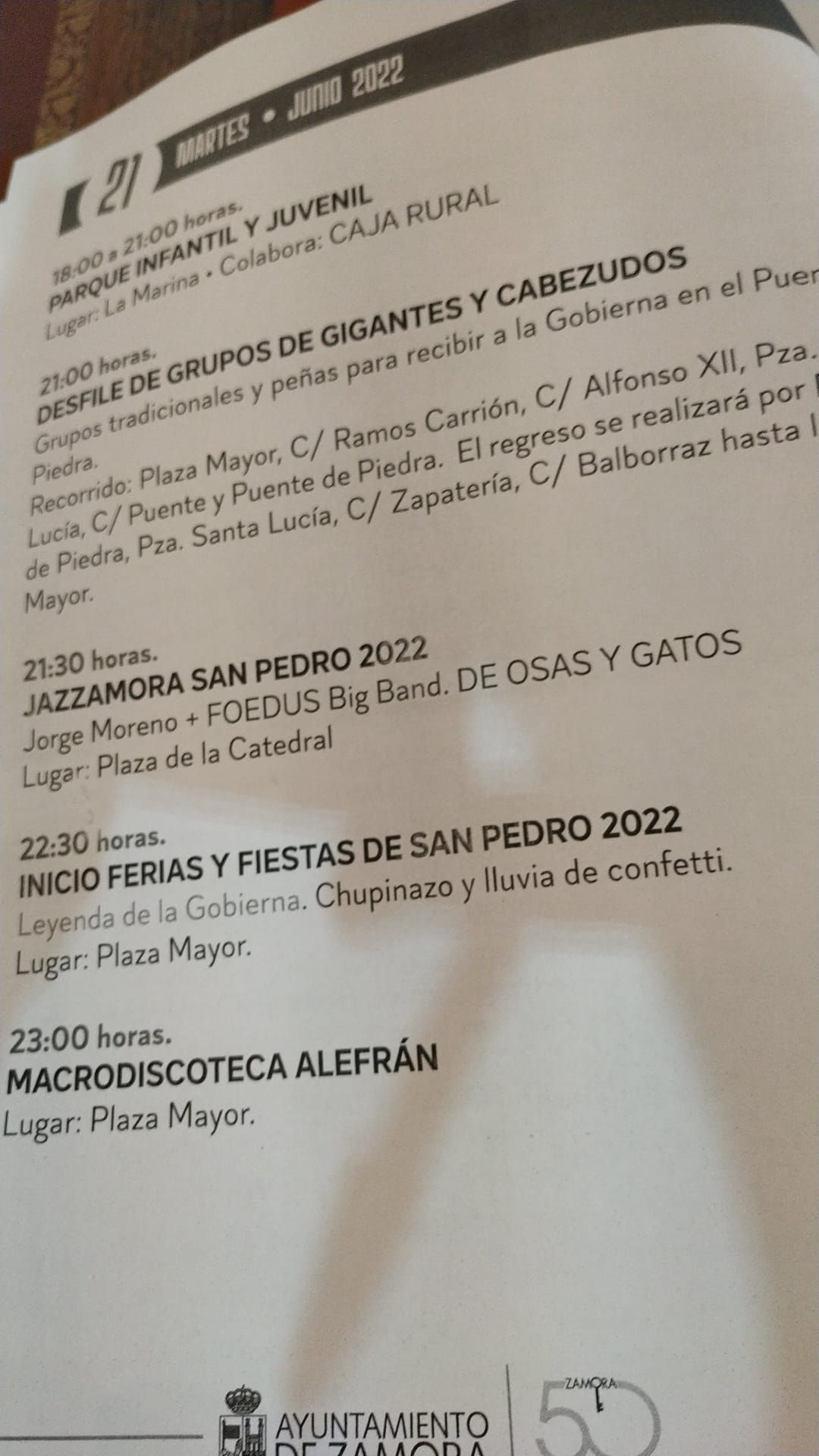 Fiestas de San Pedro en Zamora 2022: programa completo de actividades