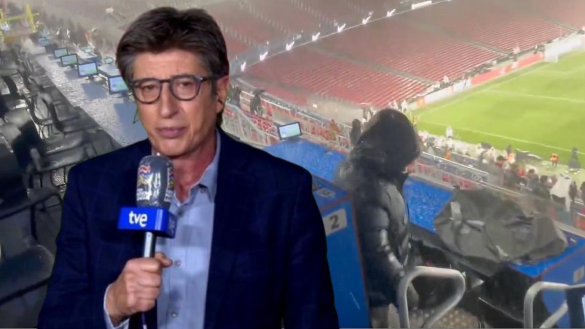 Juan Carlos Rivero opina sobre las goteras del Camp Nou