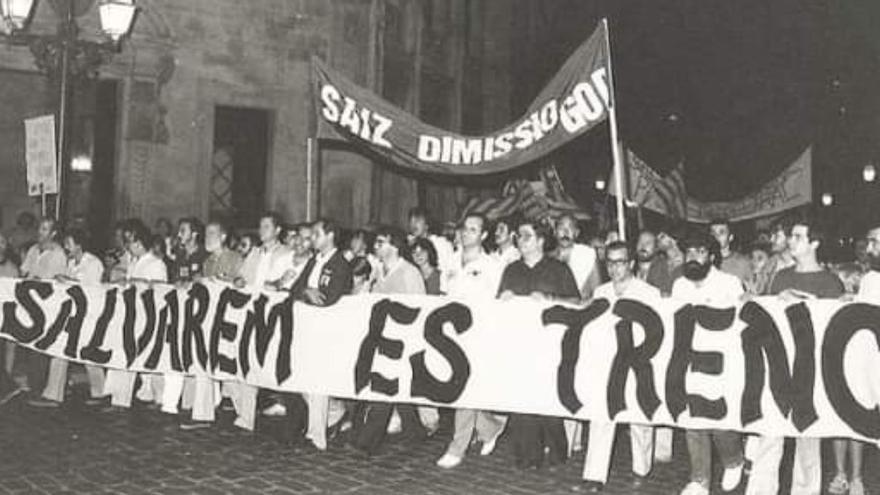 40 años de la histórica manifestación de ‘Salvem es Trenc’