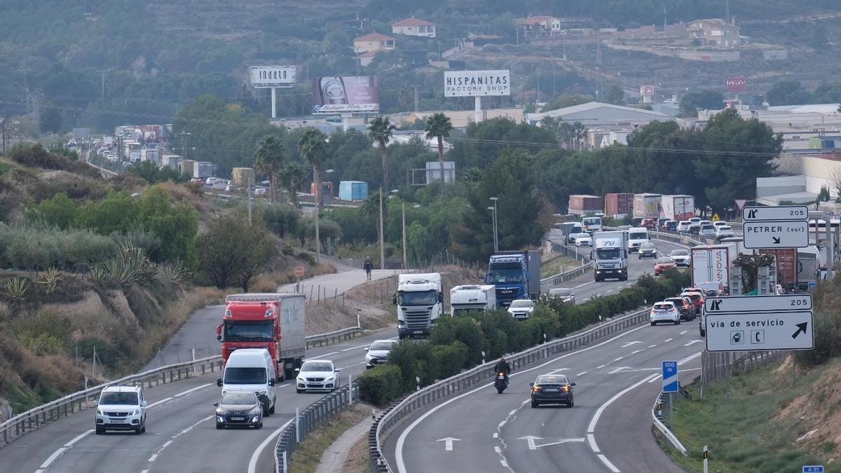 Accidente mortal en la A-31 a la altura de Petrer