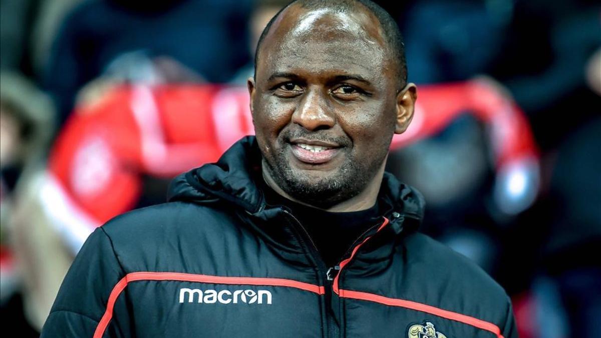 Patrick Vieira, entrenador del OGC Nice