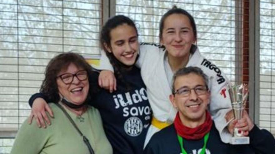 Laura Martínez, del Savas, millor infantil catalana de judo