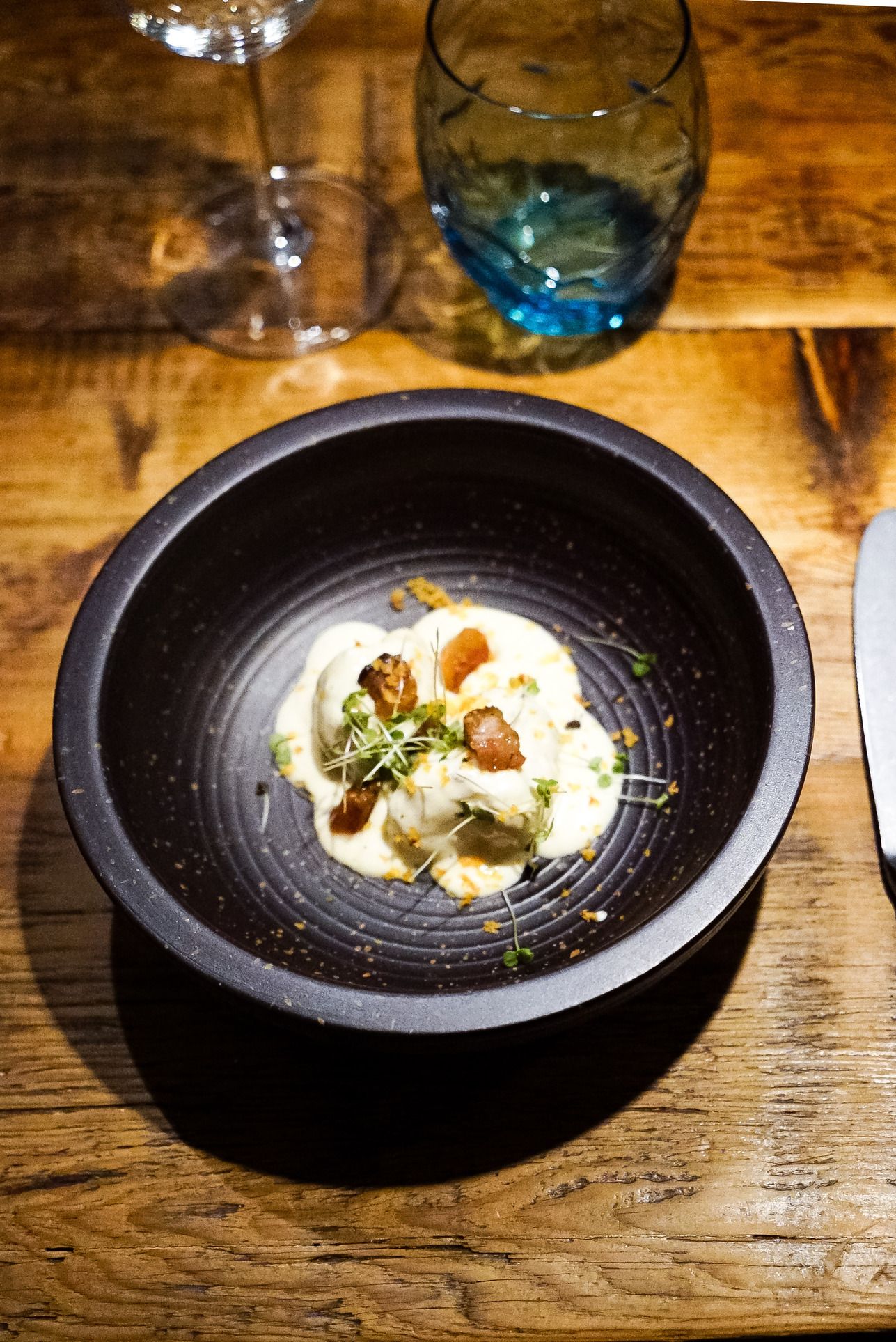 Así es y esto se come en el restaurante Open de Alicante