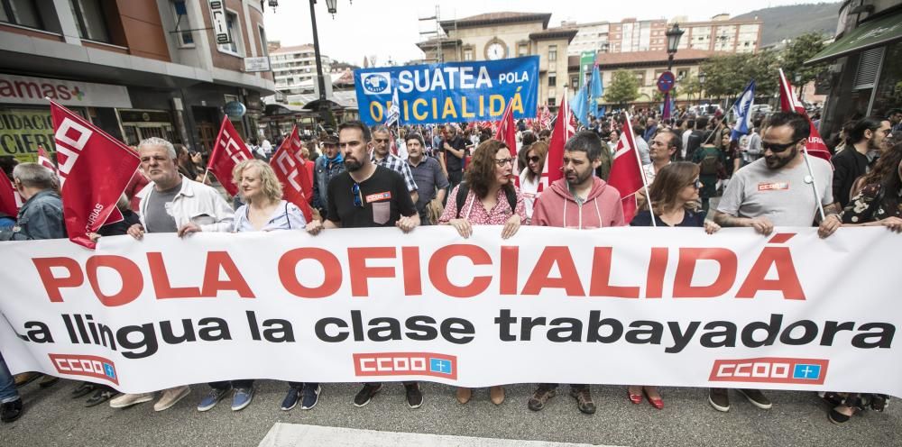 La manifestación, en imágenes