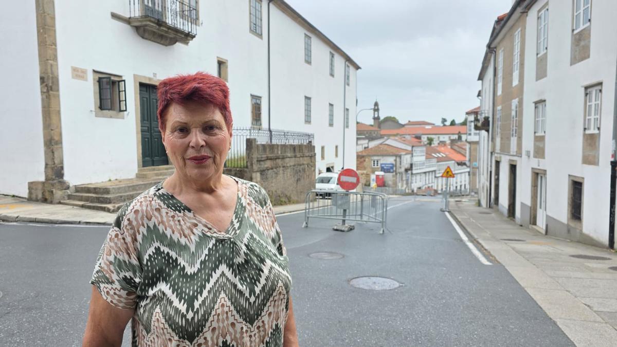 Sara, vecina de la zona