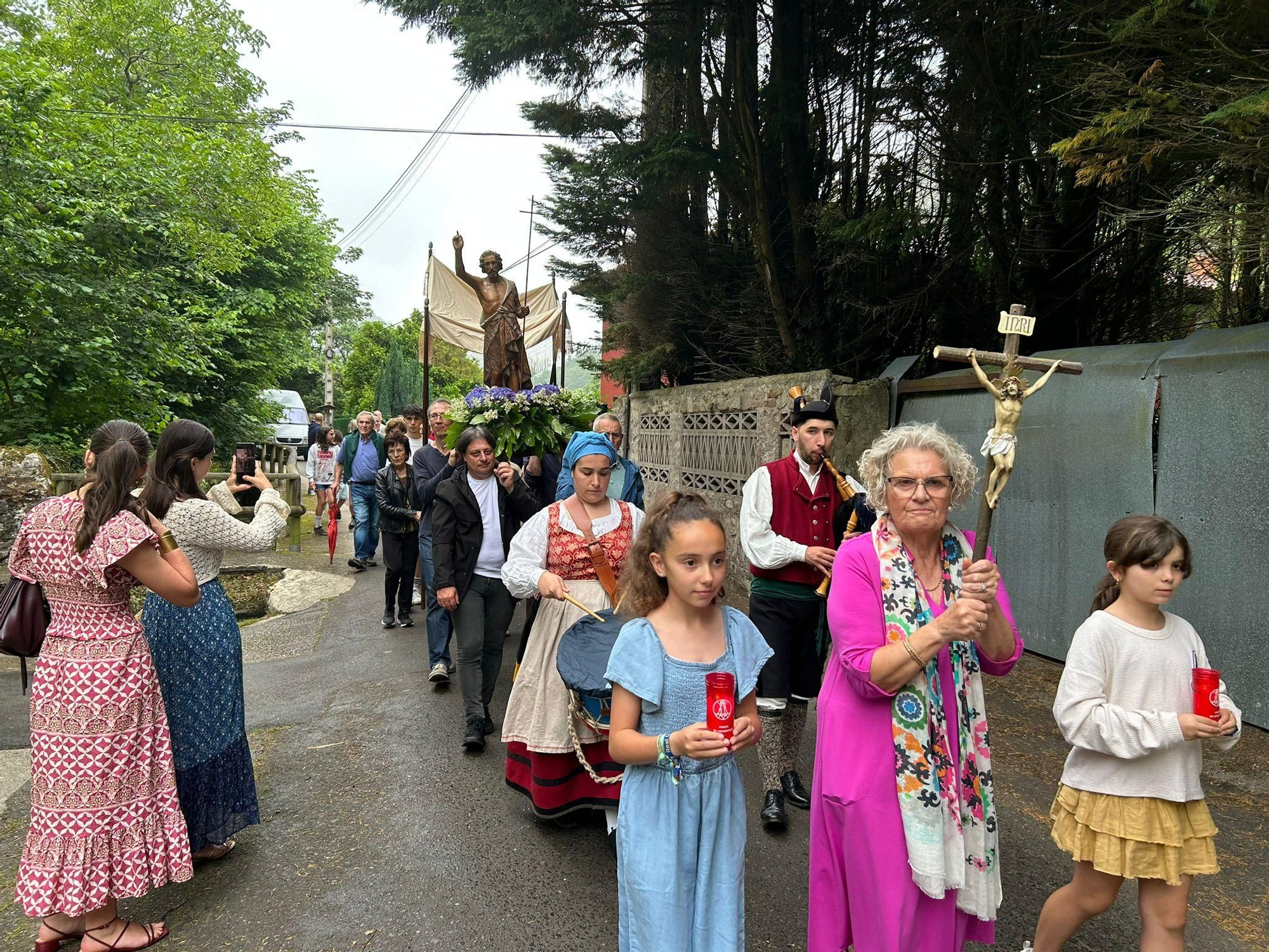 Fiesta de San Juan en Santianes del Agua (Ribadesella)