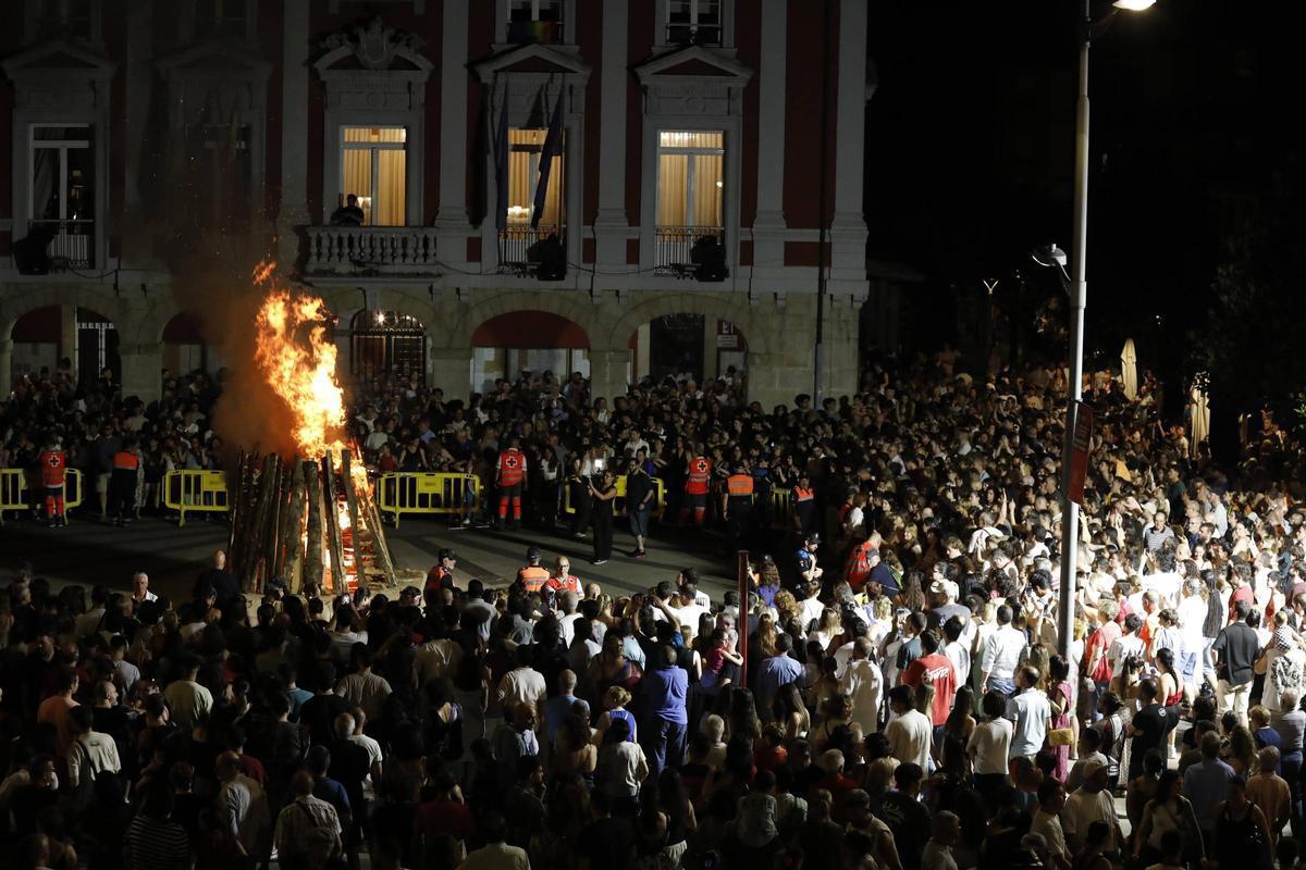 Mieres arde por San Xuan