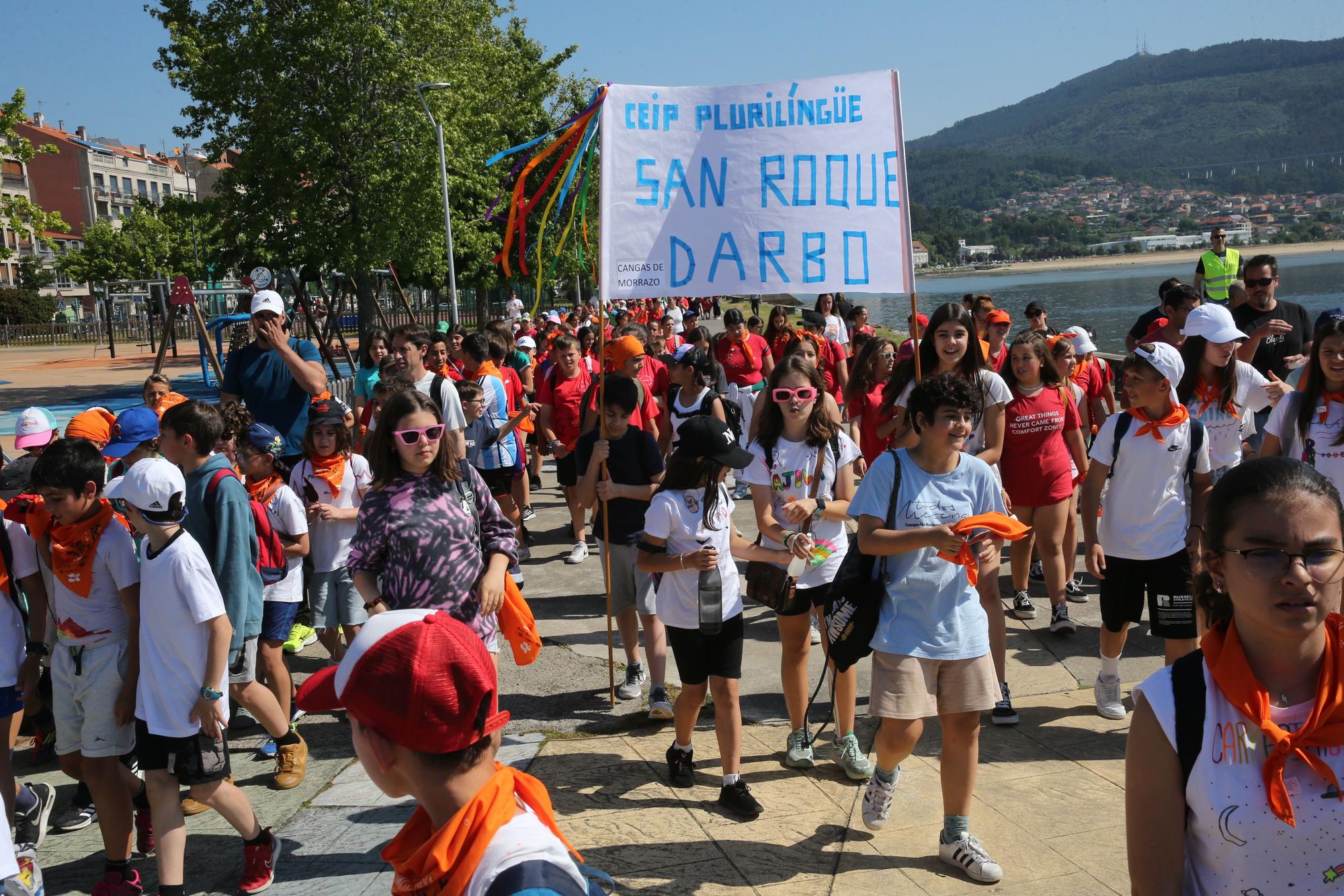 Máis de 2.000 cativos enchen o Correlingua de Moaña polo idioma galego