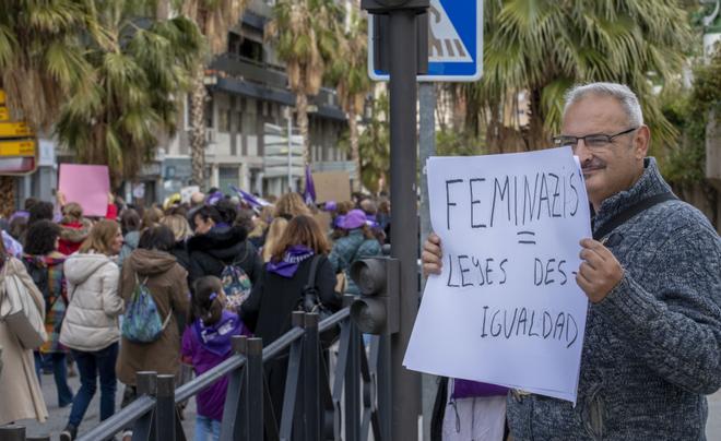 Manifestación del 8M en Jaén