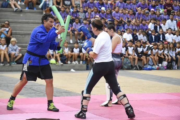 27-09-19 LAS PALMAS DE GRAN CANARIA. . LAS PALMAS DE GRAN CANARIA. Jornada de puertas abiertas de la Policía Nacional en el Parque Juan Pablo II. Fotos: Juan Castro.  | 27/09/2019 | Fotógrafo: Juan Carlos Castro