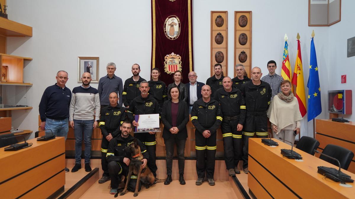 Homenaje del ayuntamiento a la ONG.