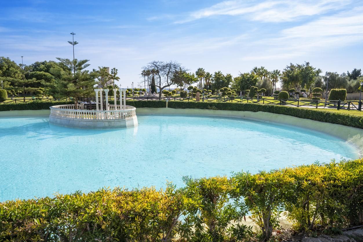 Parque de la Bateria, en Torremolinos.