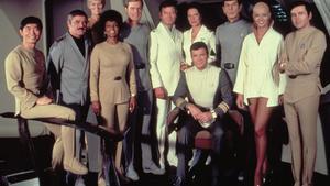 La tripulación de la primera película de la saga de ’Star Trek’.