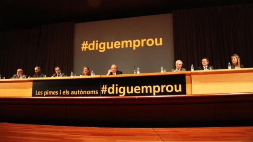 L&#039;empresariat català ja es va mobilitzar en l&#039;acte &#039;Diguem prou&#039;