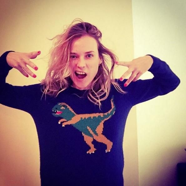 La 'mano de dino' de Diane Kruger