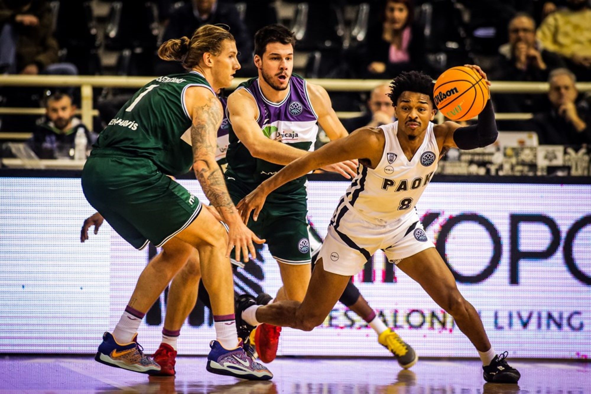 Basketball Champions League | Paok de Salónica - Unicaja Málaga, en imágenes