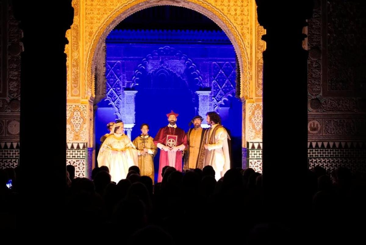Visitas teatralizadas en el Real Alcázar inspiradas en la boda de Carlos V