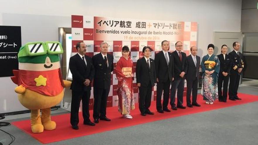 Iberia aterriza en Tokio con el objetivo de estrechar los lazos entre España y Japón