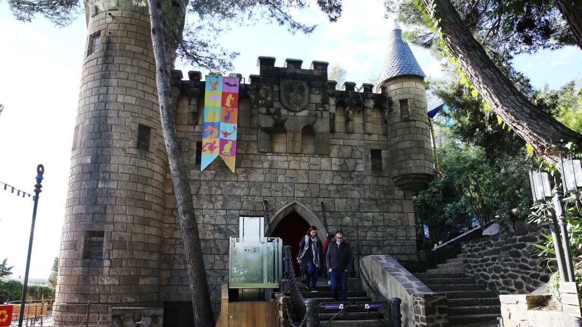 El Castell dels Contes es uno de los rincones más emblemáticos del parque.