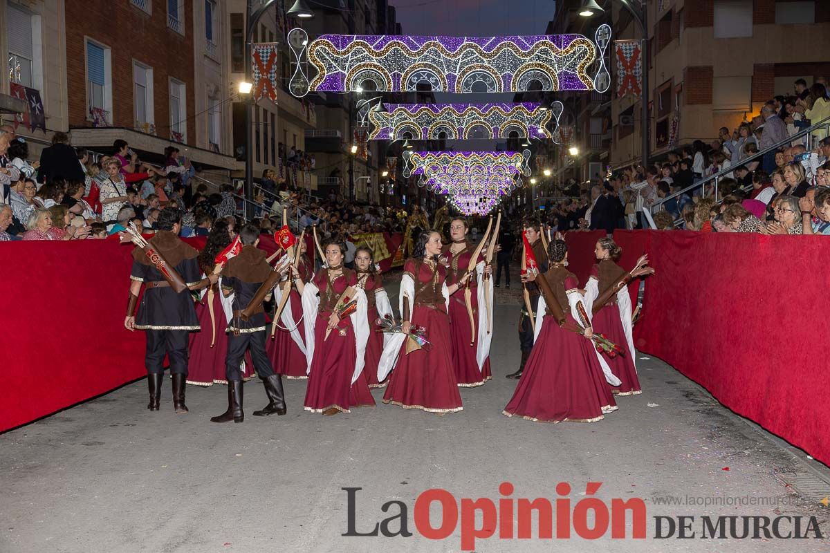 Gran desfile en Caravaca (bando Cristiano)