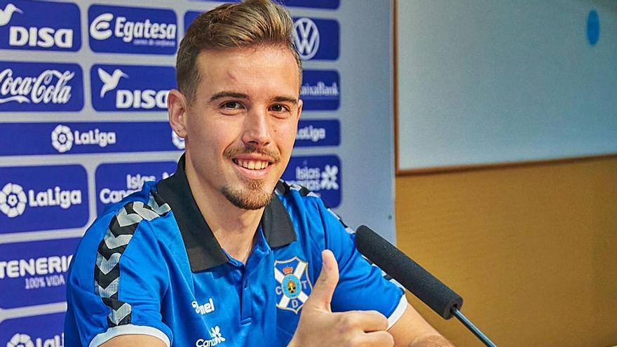 Sergio González fue uno de los protagonistas del Tenerife en el mercado de invierno de 2021. | | CD TENERIFE