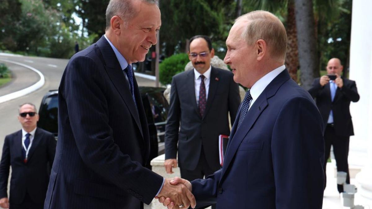 Putin i Erdogan es troben a Sotxi | EUROPA PRESS