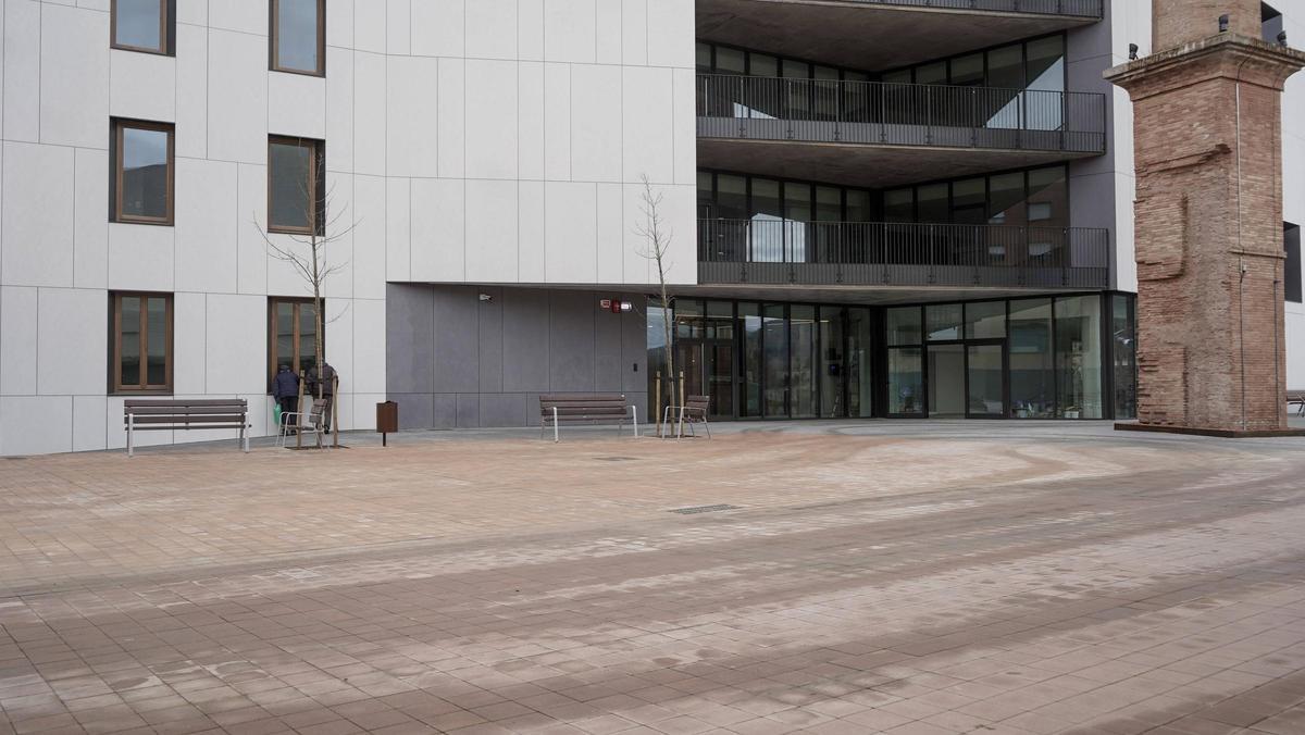 Vista general d'una part del nou espai obert