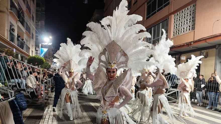 Las imágenes del desfile del Carnaval de Águilas (15 de febrero)