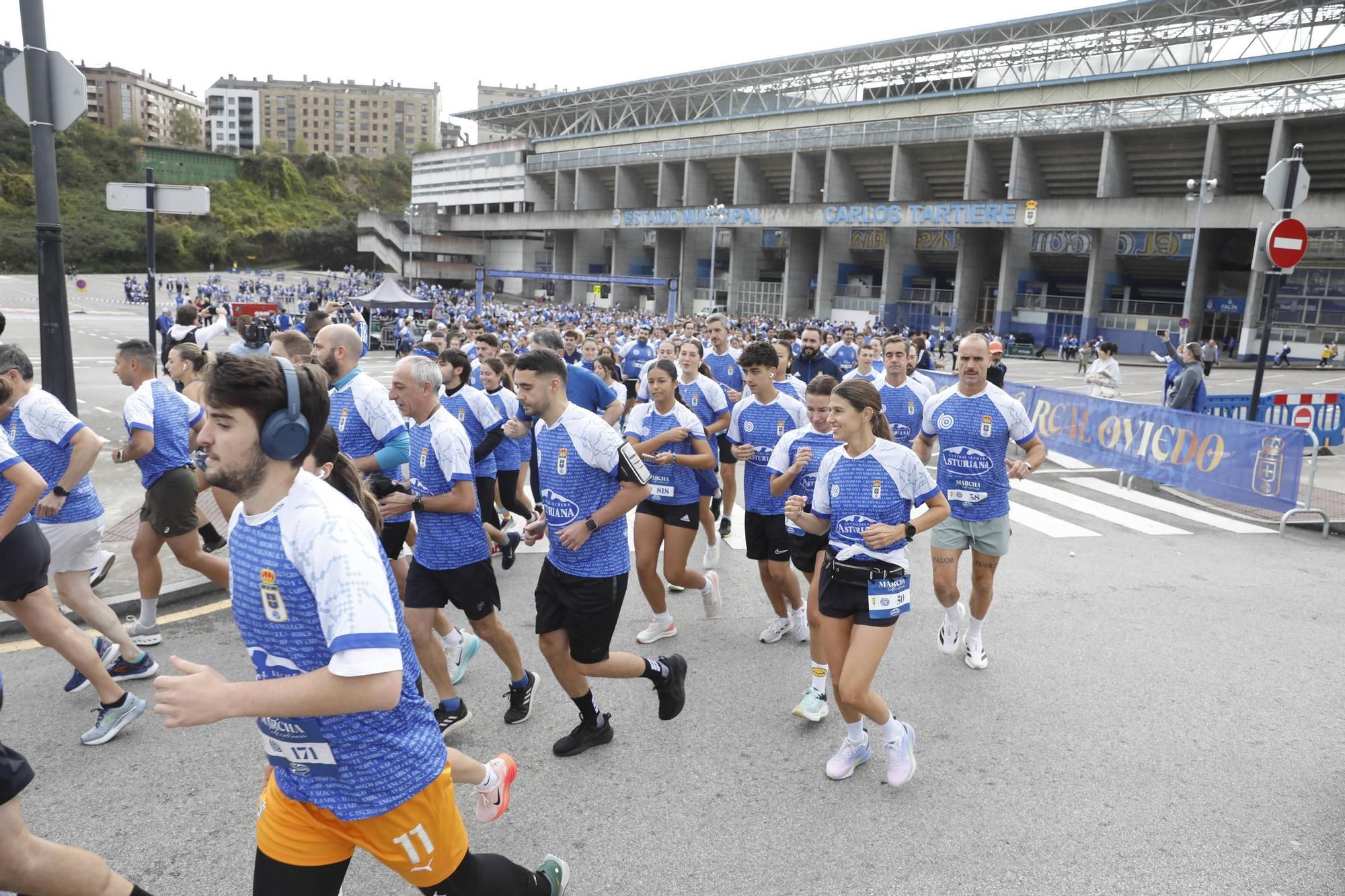 EN IMÁGENES: Así ha sido la carrera por el centenario del Real Oviedo