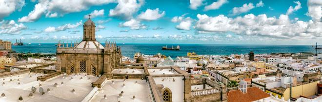 Vista desde la Catedral de Santa Ana, Gran Canaria