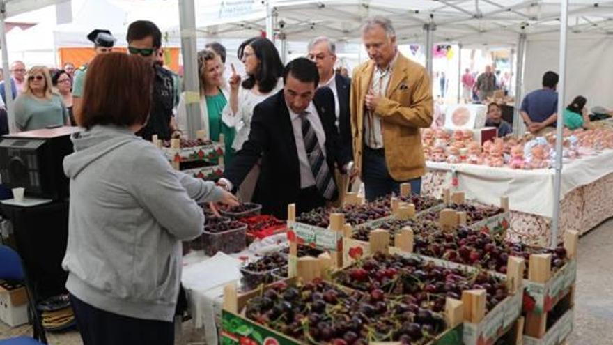 Imagen de la anterior edición de la Feria de la Cereza.