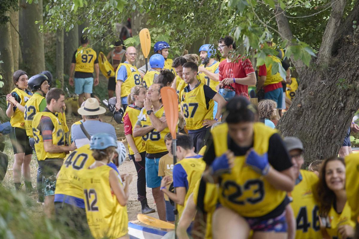 Les imatges del popular descens amb piragua pel Ter