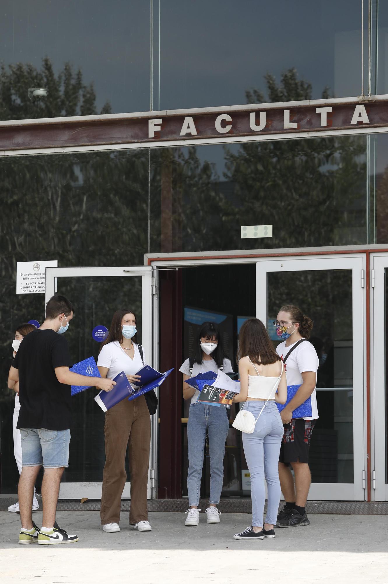 A la UdG, classes al 70% d’aforament