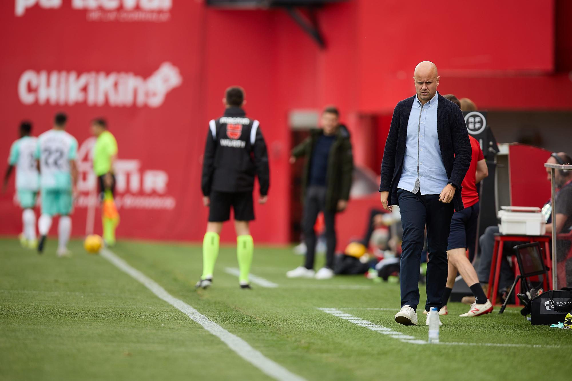 Imágenes del ansiado triunfo del Sporting en su visita al Mirandes