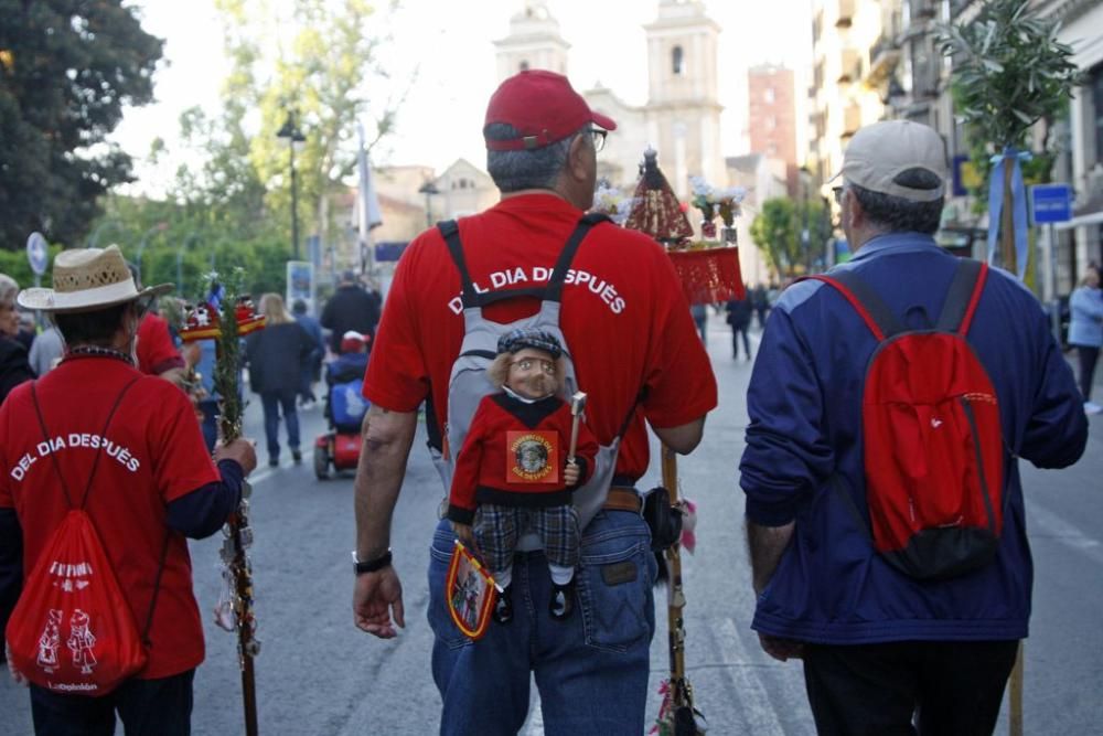 La Virgen de la Fuensanta vuelve a su santuario