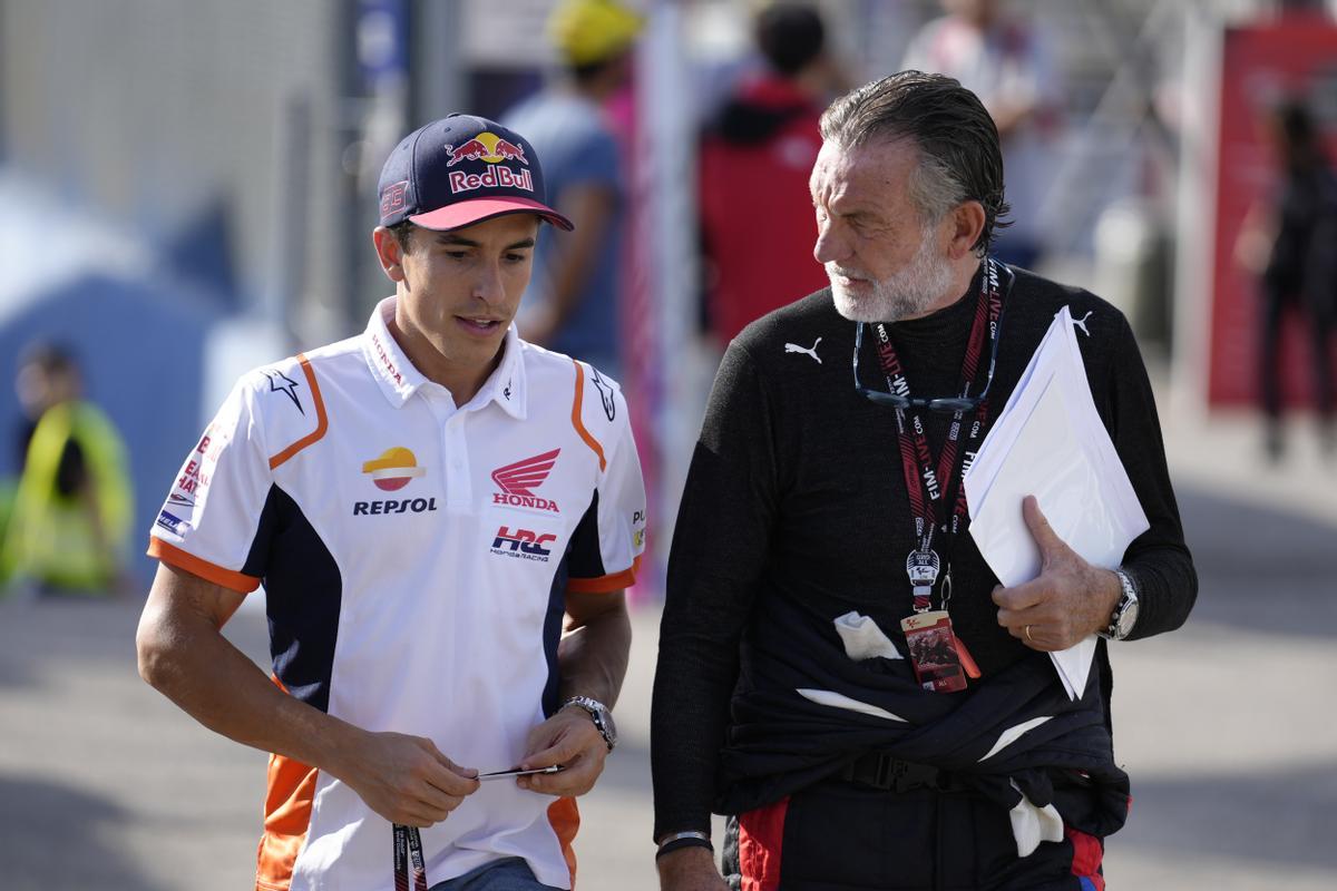 Marc Márquez reapareixerà dimarts en el test de Misano Marc Márquez reapareixerà dimarts en el test de Misano