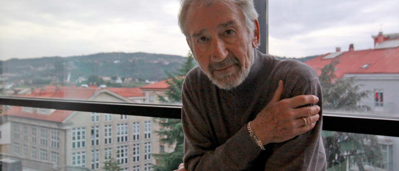 José Sacristán,  en el Auditorio de Ourense . // Jesús Regal