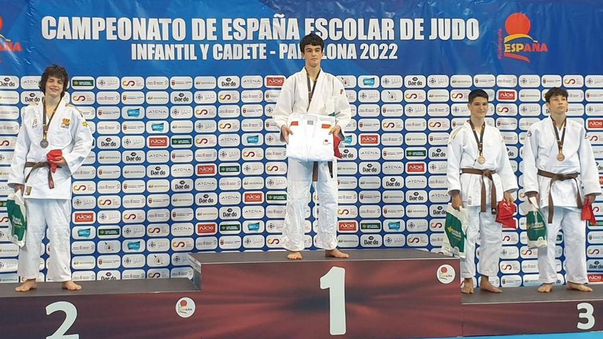 Seis medallas coruñesas en el Campeonato de España Escolar