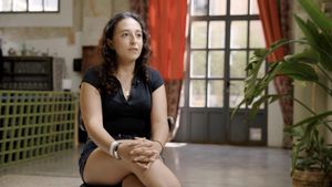 Mireya Almeida, una de las primeras beneficiarias de las Becas de grado de la Fundación la Caixa