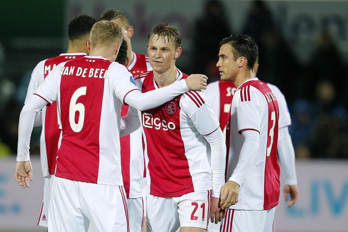 Frenkie de Jong, en su etapa en el Ajax