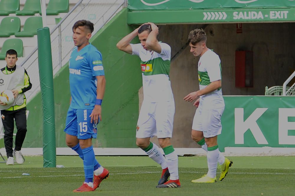 El Elche recibe demasiado castigo ante el Zenit.