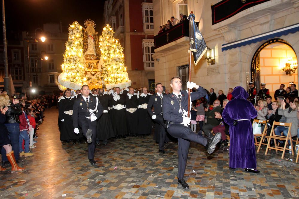 Procesión del Santo Entierro de Cristo en Cartagena